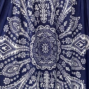 Dark Blue Beach Dress